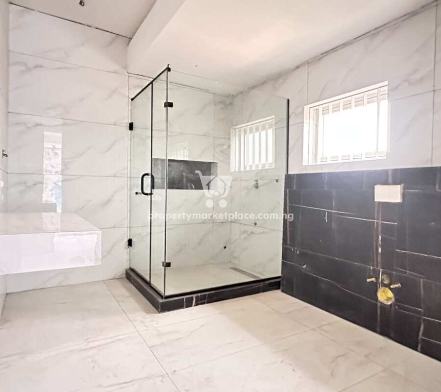 Solidly built & luxurious 4 bedroom terrace duplex with Bq