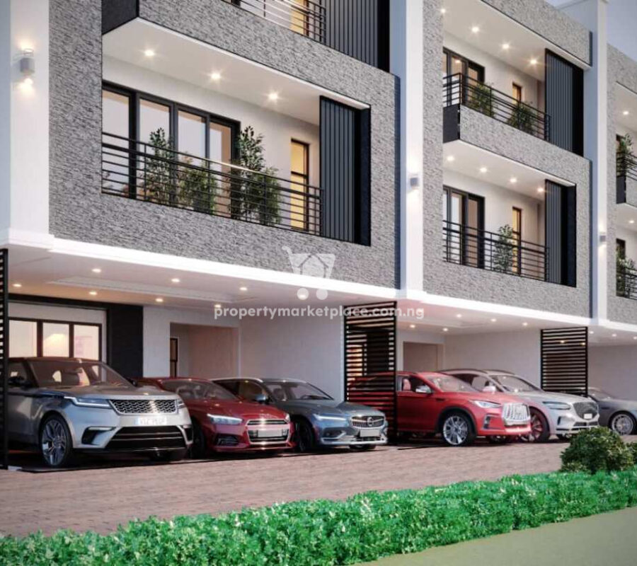 4 bedroom terrace duplex with Bq in gated estate