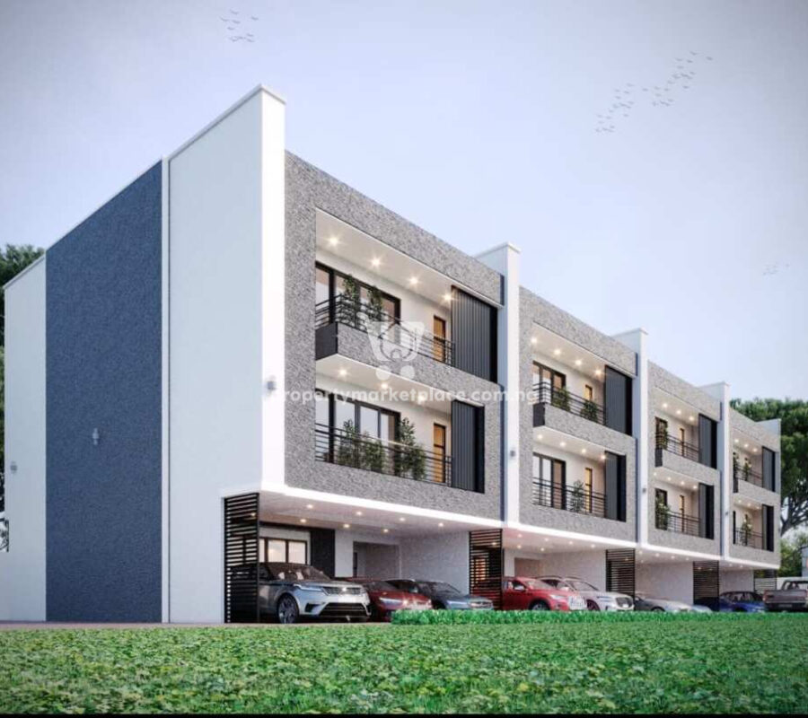 4 bedroom terrace duplex with Bq in gated estate
