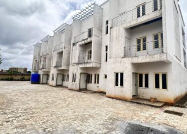 Solidly built & 4 bedroom terrace duplex + Bq