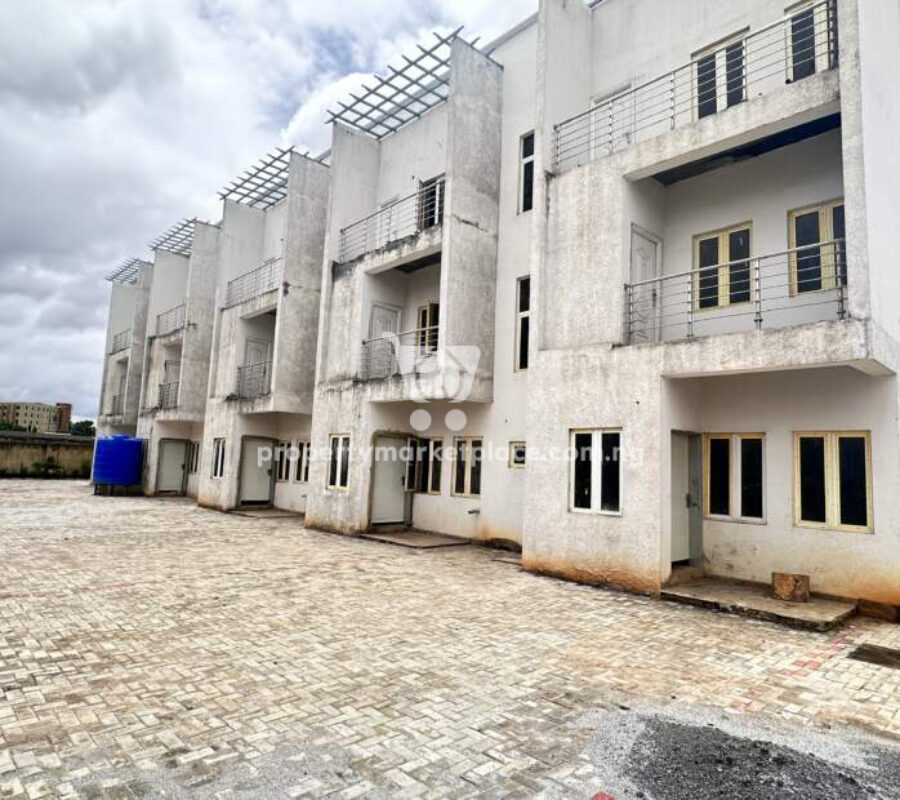 Solidly built & 4 bedroom terrace duplex + Bq