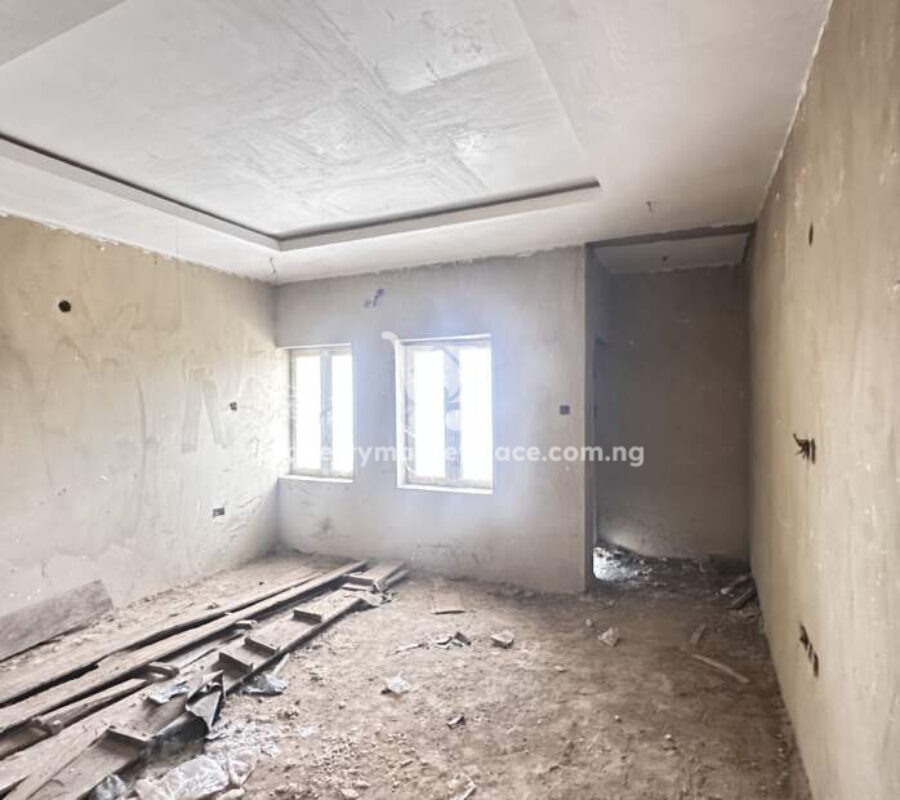 Solidly built & 4 bedroom terrace duplex + Bq