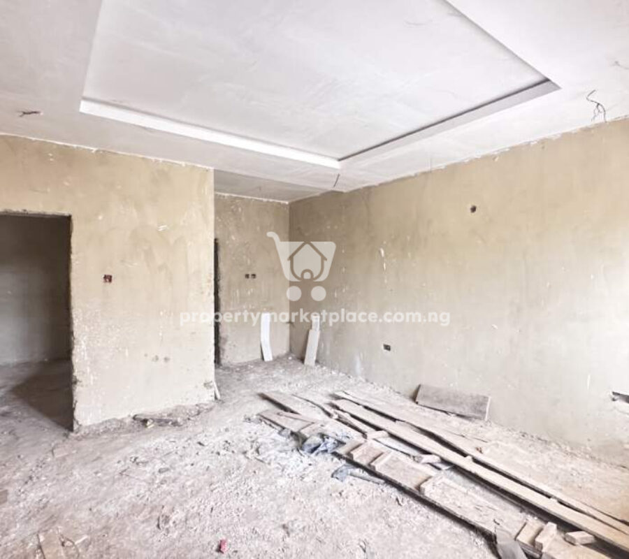 Solidly built & 4 bedroom terrace duplex + Bq