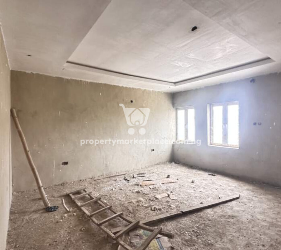 Solidly built & 4 bedroom terrace duplex + Bq