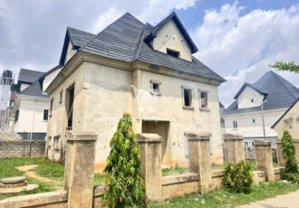 Solidly built 5 bedroom detached duplex with a room Bq
