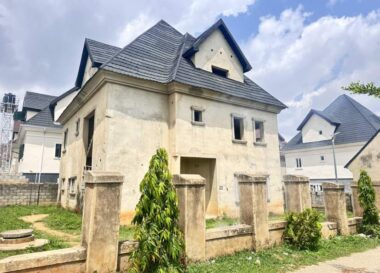 Solidly built 5 bedroom detached duplex with a room Bq