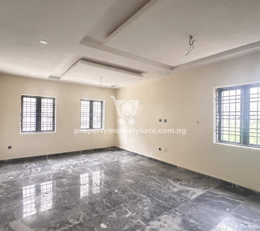 Luxurious 4 bedroom terrace duplex with a room boys quarters