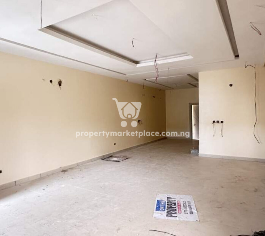 Solidly built & luxurious 5 bedroom terrace duplex with Bq
