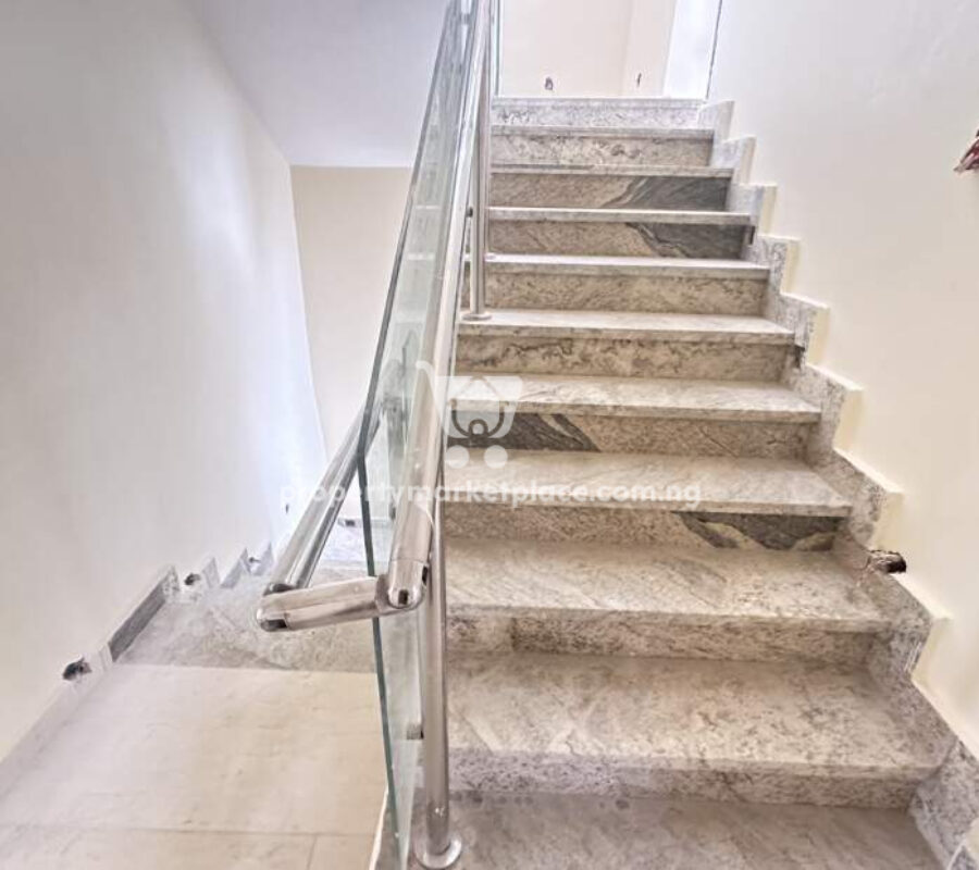 Solidly built & luxurious 5 bedroom terrace duplex with Bq