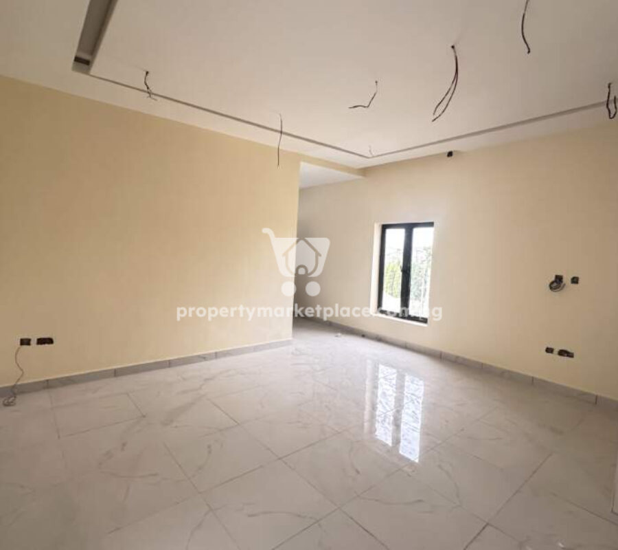 Solidly built & luxurious 5 bedroom terrace duplex with Bq