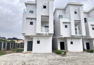 Solidly built & luxurious 5 bedroom terrace duplex with Bq