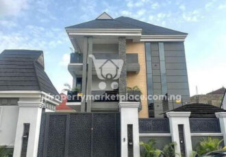 Solidly built smart 6 bedroom detached duplex