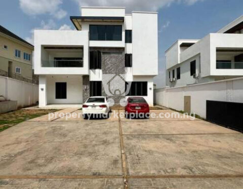 Solidly built 5 bedroom detached duplex with modern finishin