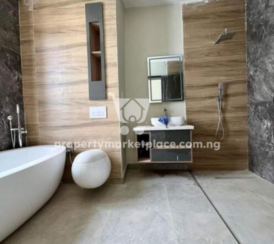 Solidly built 5 bedroom detached duplex with modern finishin