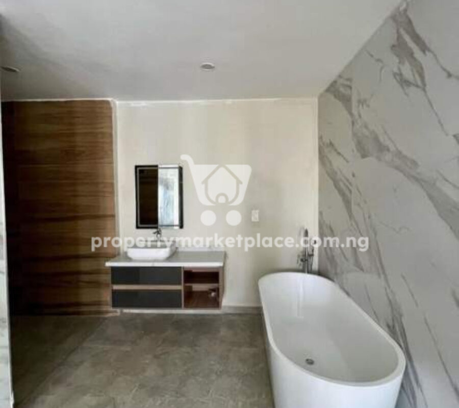 Solidly built 5 bedroom detached duplex with modern finishin