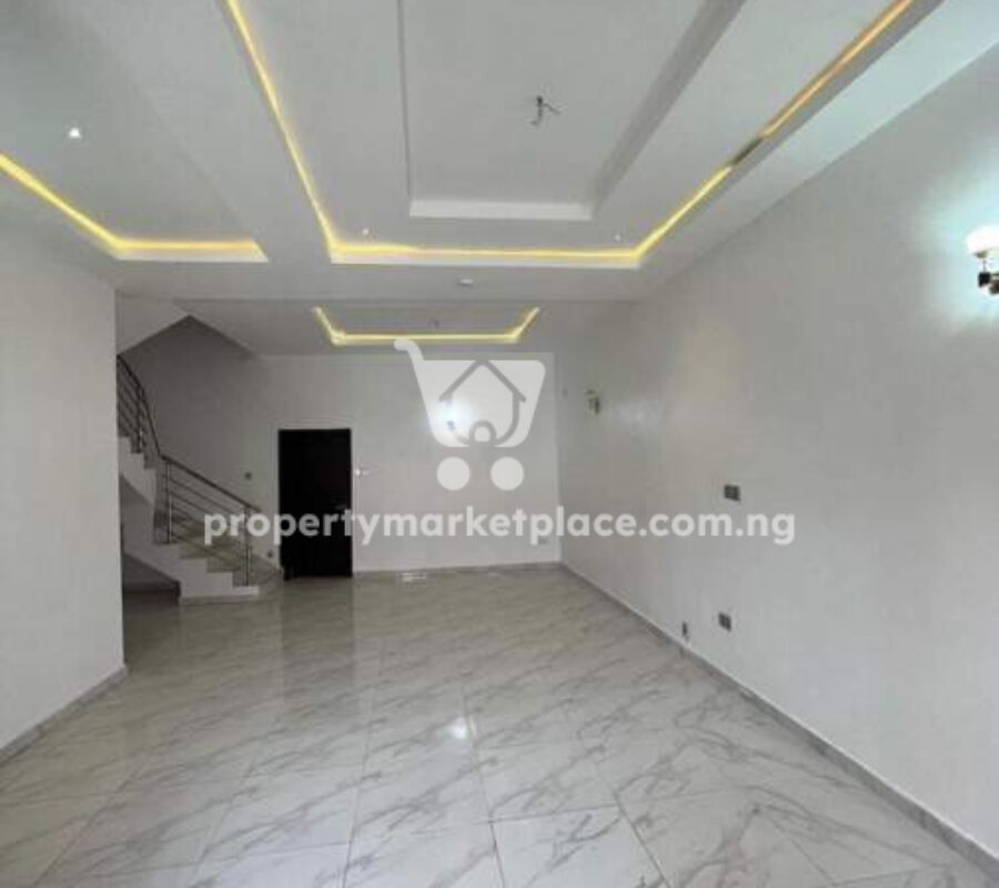 Solidly built & luxurious 4 bedroom terrace duplex with Bq