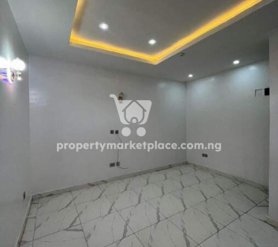 Solidly built & luxurious 4 bedroom terrace duplex with Bq