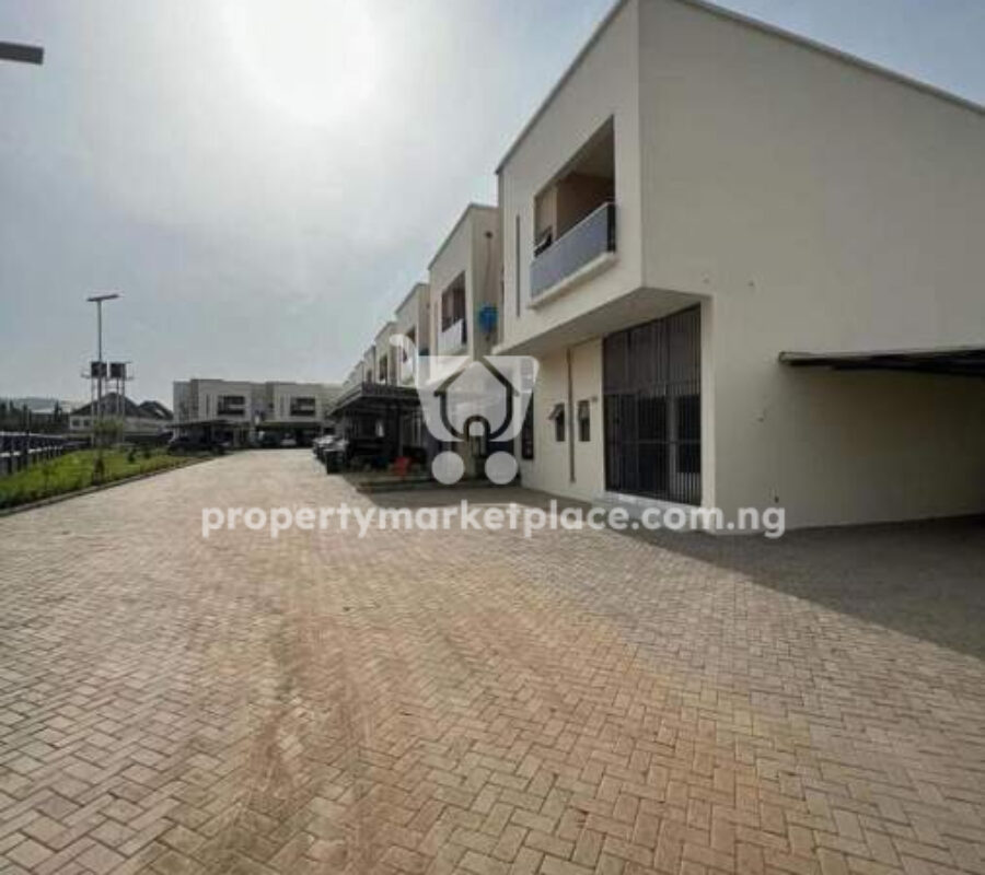Solidly built & luxurious 4 bedroom terrace duplex with Bq