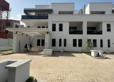 Superbly built 5 bedroom semi detached duplex with Bq