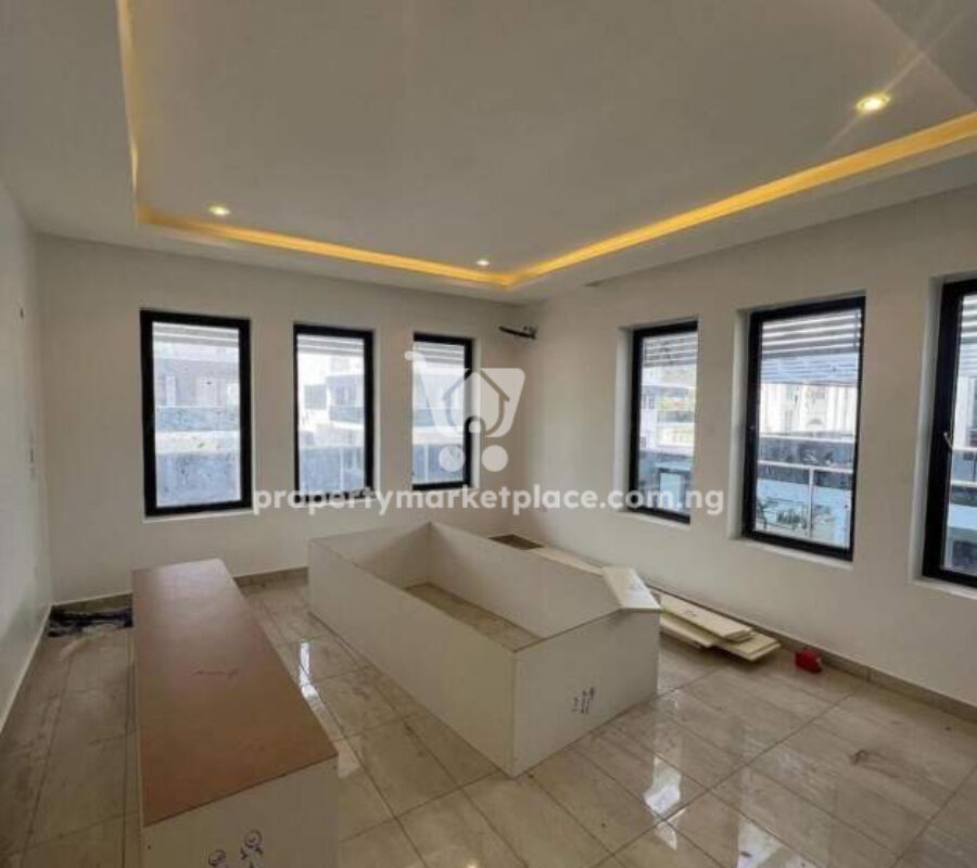 Superbly built 5 bedroom semi detached duplex with Bq