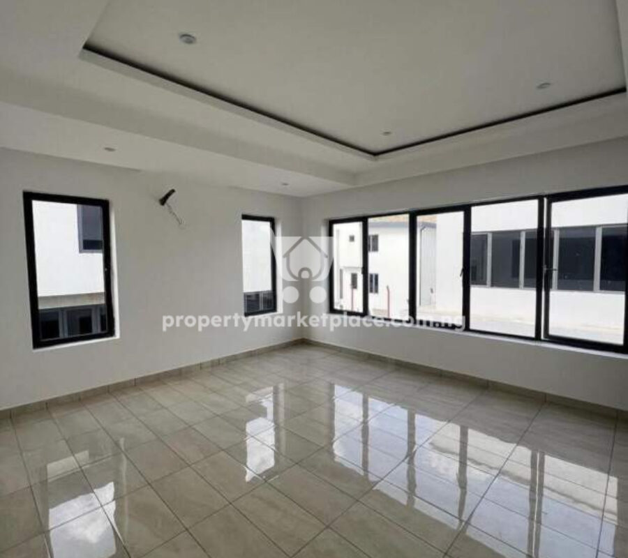 Superbly built 5 bedroom semi detached duplex with Bq