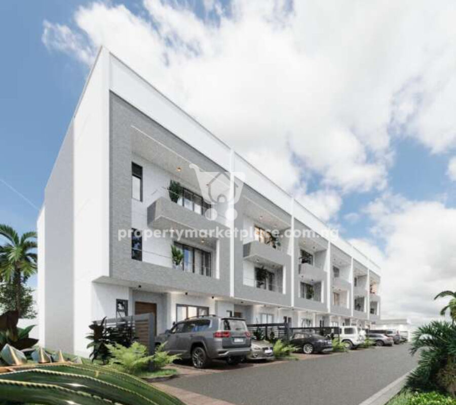 Luxurious 4 bedroom terrace duplex with Bq