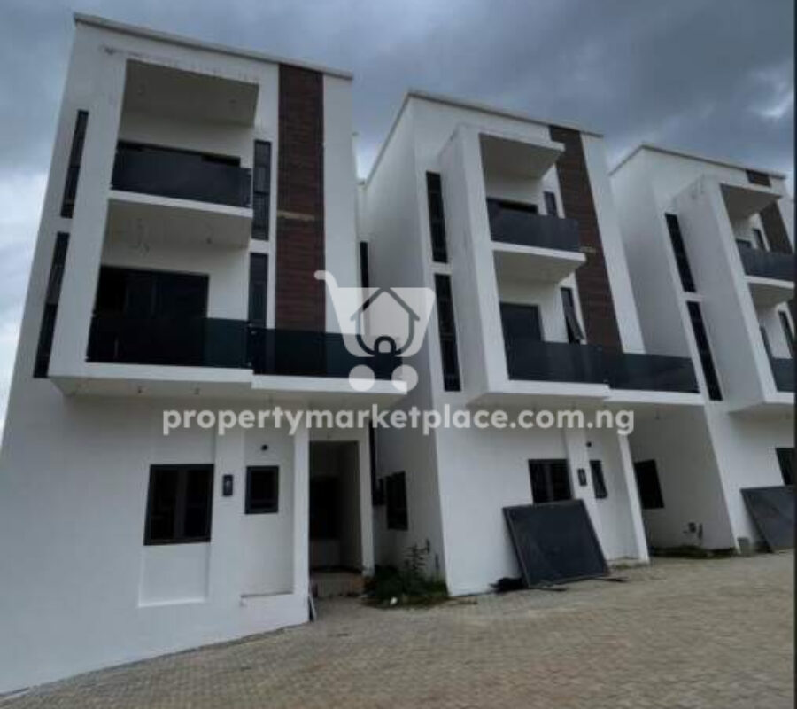 Superbly finished 4 bedroom terrace duplex with Bq