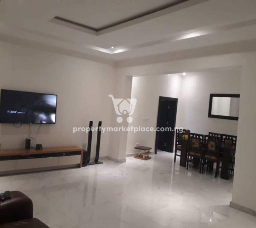 Superbly furnished 5 bedroom semi detached duplex with Bq