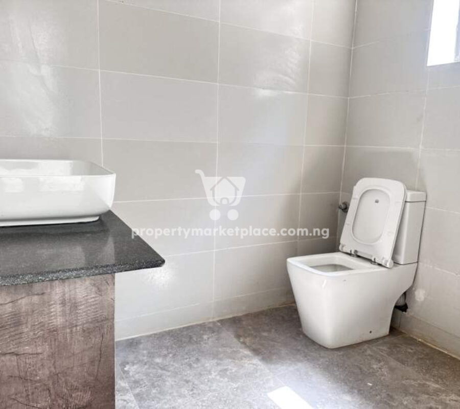 Superbly finished 4 bedroom terrace duplex with Bq in an est
