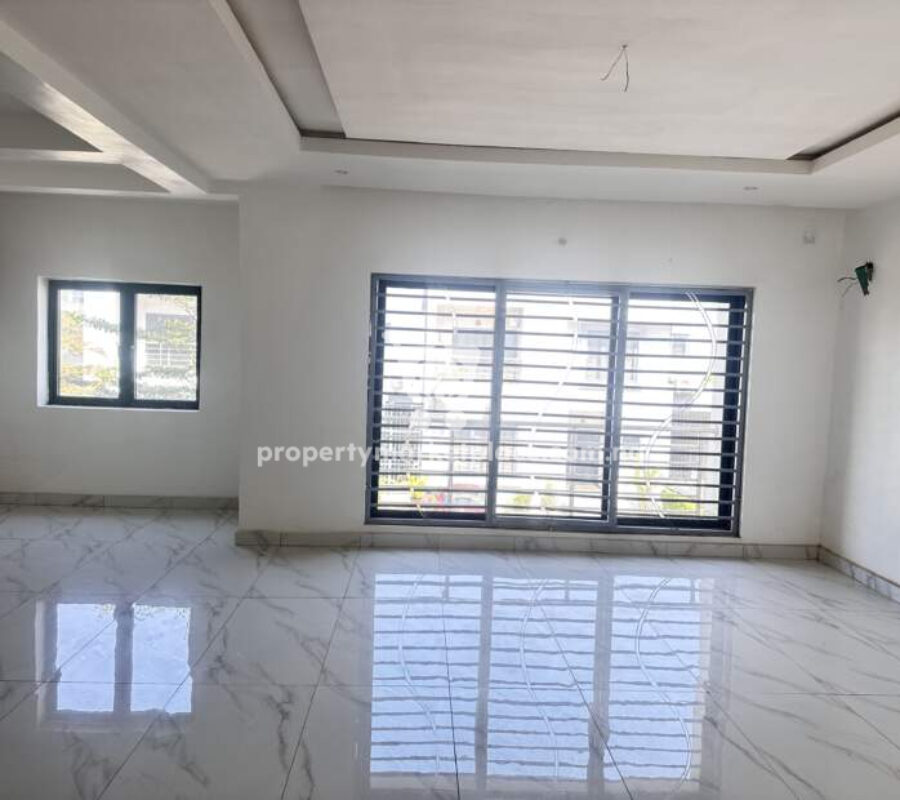 Superbly finished 4 bedroom terrace duplex with Bq in an est
