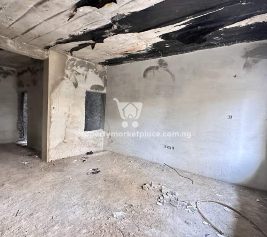 Solidly built 4 bedroom terrace duplex with Bq