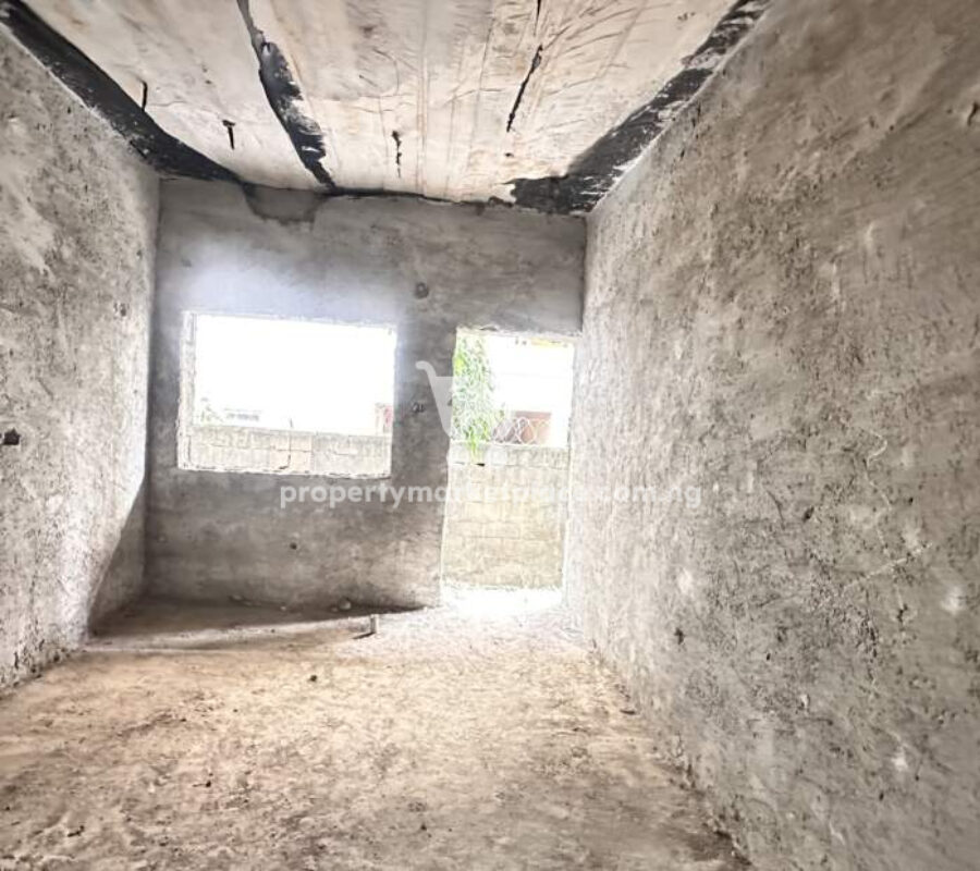 Solidly built 4 bedroom terrace duplex with Bq