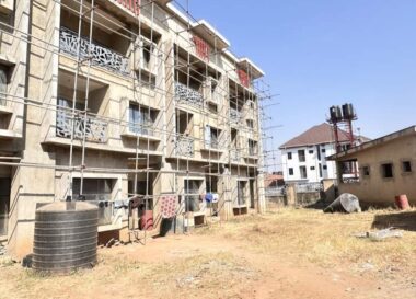 Solidly built 4 bedroom terrace duplex with Bq – semi finish