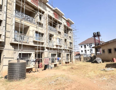 Solidly built 4 bedroom terrace duplex with Bq – semi finish
