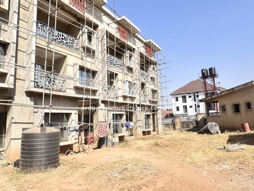 Solidly built 4 bedroom terrace duplex with Bq – semi finish