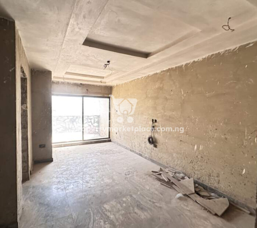 Solidly built 4 bedroom terrace duplex with Bq – semi finish