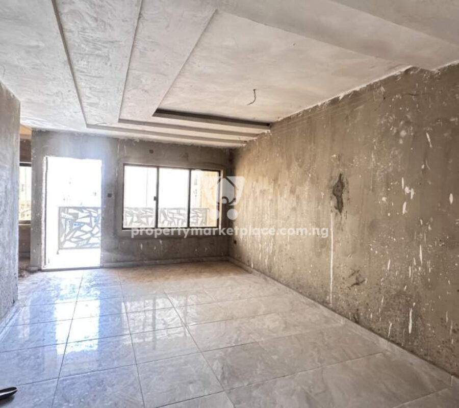 Solidly built 4 bedroom terrace duplex with Bq – semi finish