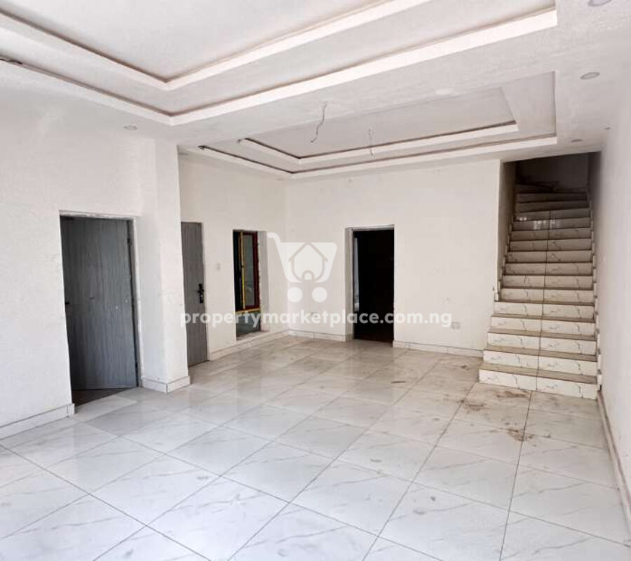 Solidly built 3 bedroom terrace duplex with Bq