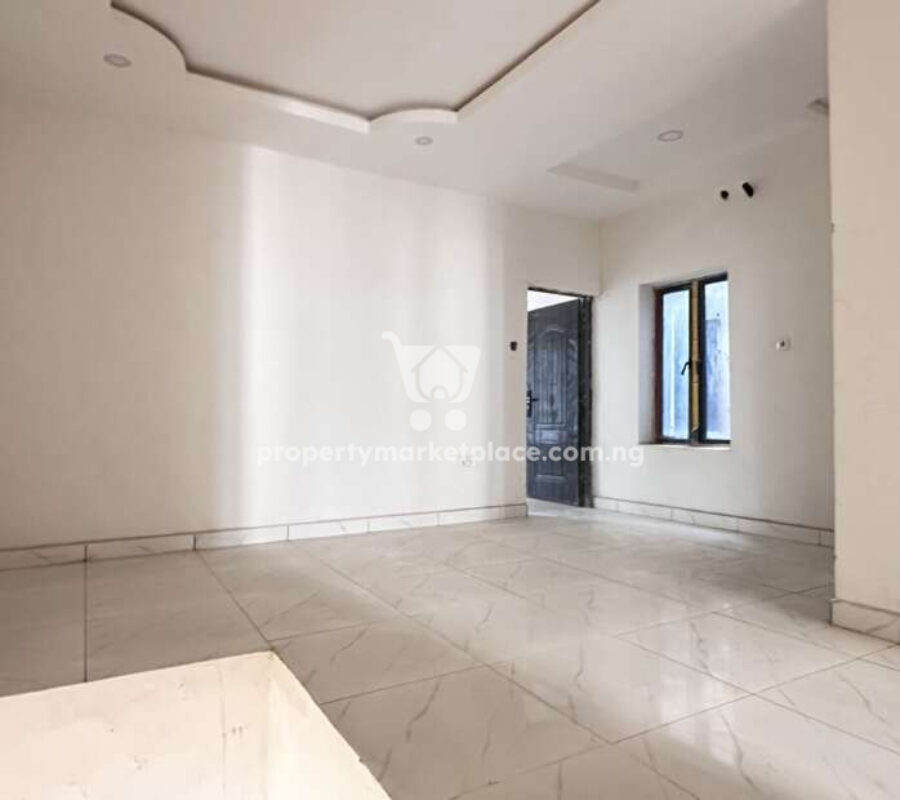 Solidly built 3 bedroom terrace duplex with Bq