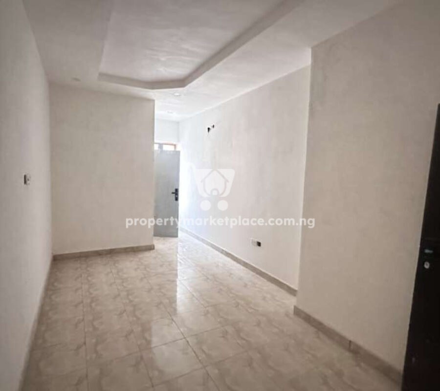 Solidly built 3 bedroom terrace duplex with Bq