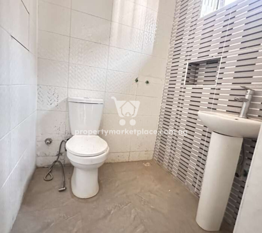 Solidly built 3 bedroom terrace duplex with Bq