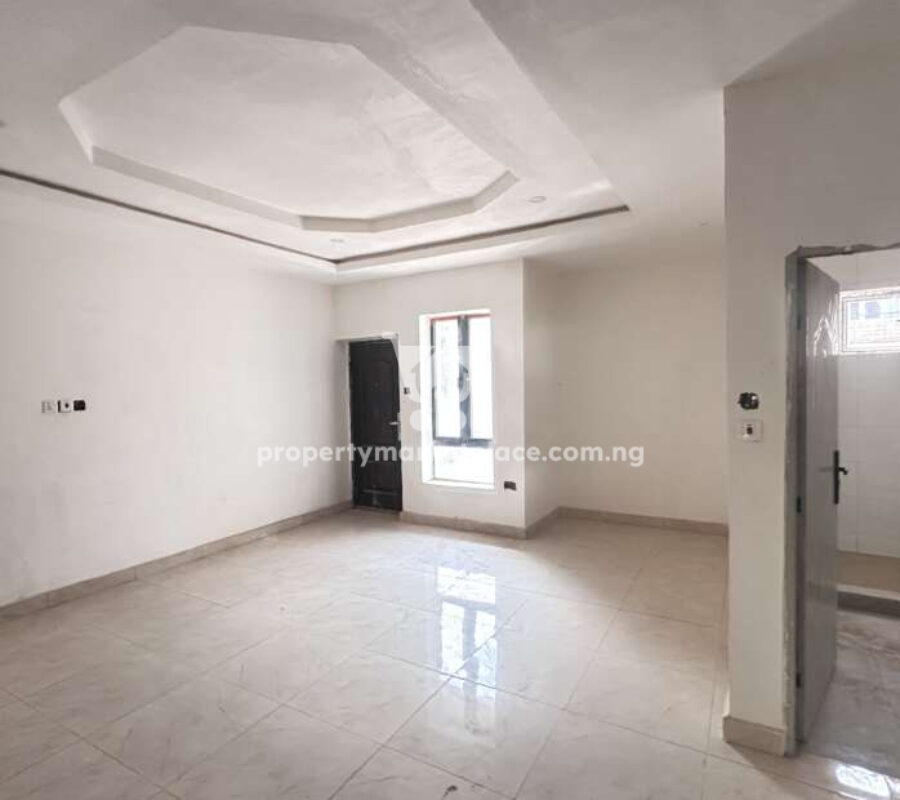 Solidly built 3 bedroom terrace duplex with Bq