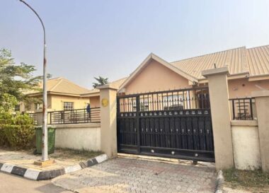 Luxurious 2 bedroom semi detached bungalow in a secured esta