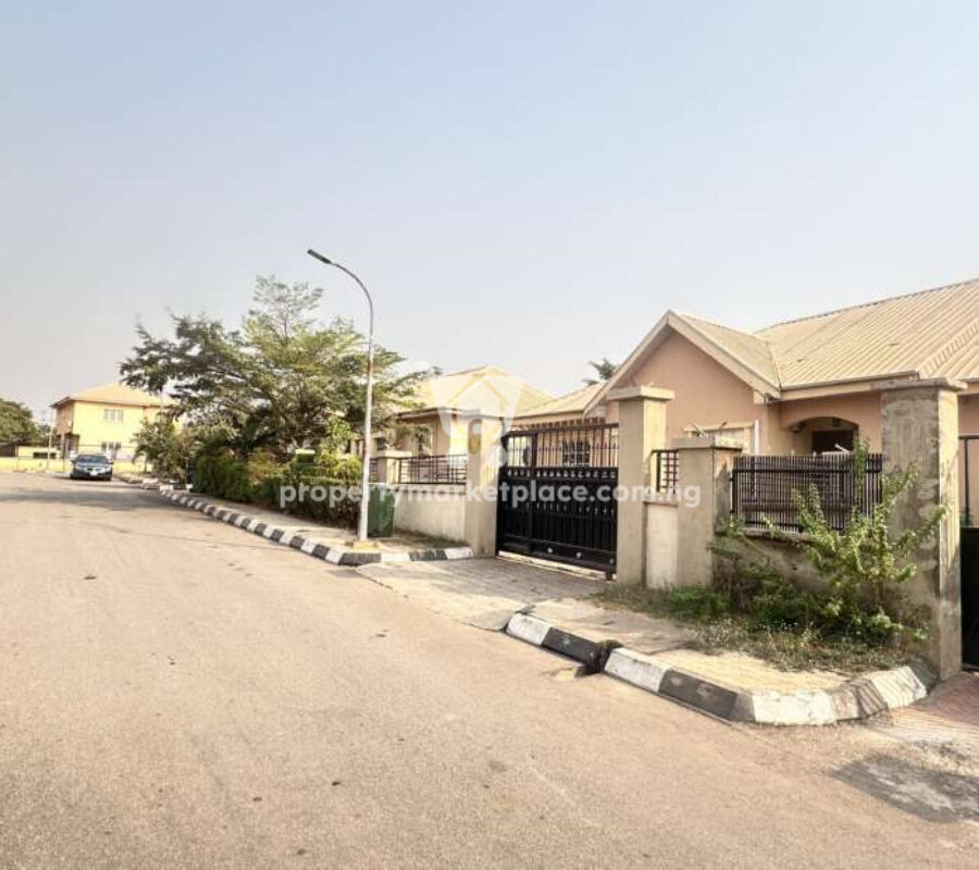 Luxurious 2 bedroom semi detached bungalow in a secured esta
