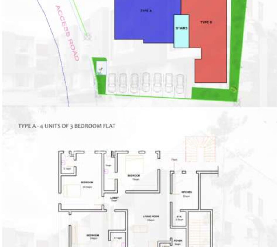 3 bedroom apartment in a nice area