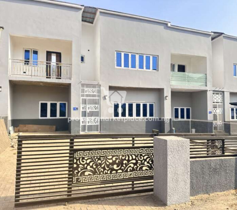 4 bedroom terrace duplex with Bq and a private compound