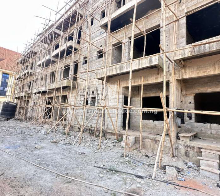 4 bedroom terrace duplex with BQ (shell)