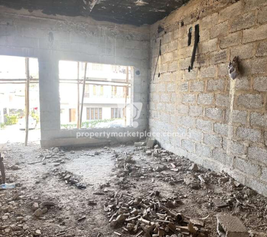 4 bedroom terrace duplex with BQ (shell)