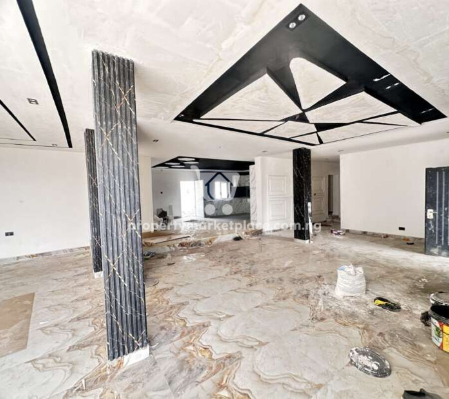Lavishly finished 4 bedroom semi detached duplex with Bq