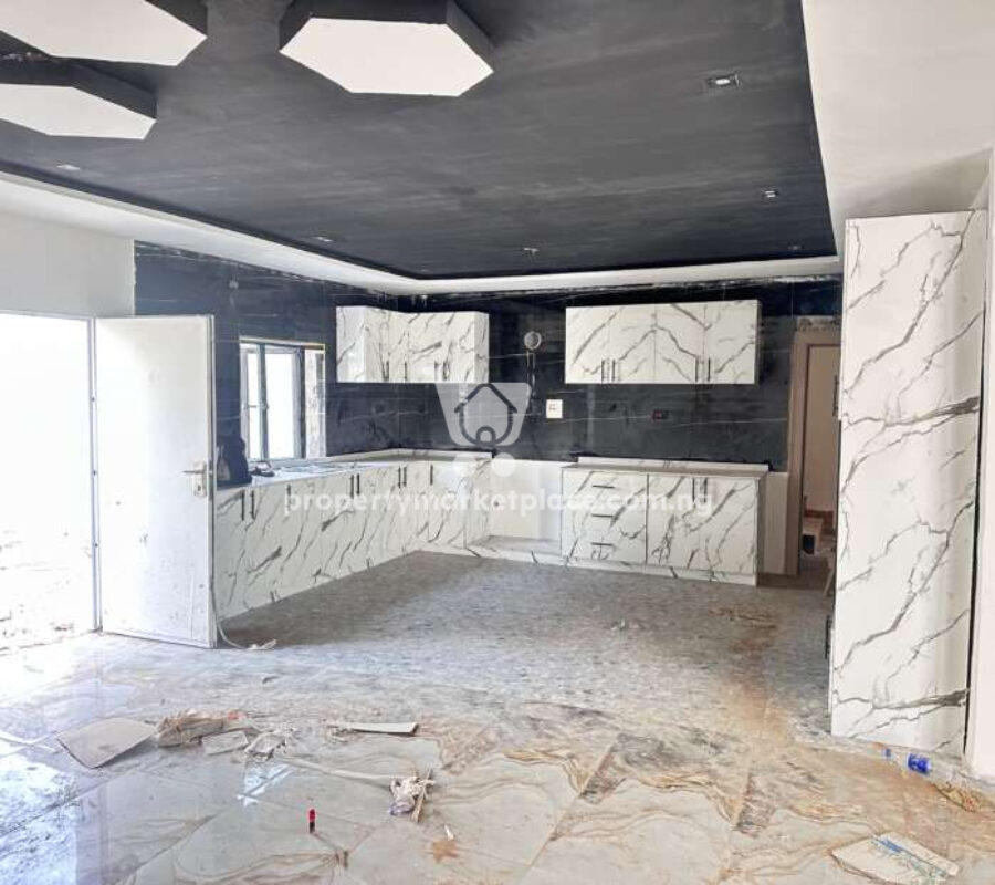 Lavishly finished 4 bedroom semi detached duplex with Bq
